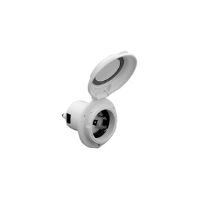 Park Power 304ELBRV Power Inlet, 30A White Contoured