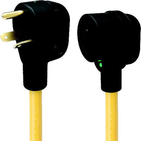 Park Power 30ARVE25 30A 125V Extension Cord W/Handle &amp; Indicator Light, 25'