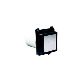 Park Power 6353ELRVBLK Power Inlet, 50A Black w/SS Trim