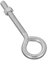 National Hardware N221-275 Heavy-Duty Eye Bolt, 3/8-16 Thread, Coarse Thread, 3 in L Thread, 1 in ID Dia Eye, Steel, Pack of 10