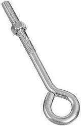 National Hardware N221-325 Eye Bolt, 1/2-13 Thread, Coarse Thread, 3-3/4 in L Thread, 1 in ID Dia Eye, 6.14 in L Shank, Pack of 10