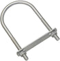 National Hardware N222-562 U-Bolt, 5 in L Inside, 2-1/2 in W Inside, 5/16-18 Thread, 1-1/2 in L Thread, Steel, Pack of 5