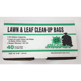 Primrose Plastics 39 gal Lawn and Leaf Bags Twist Ties 40 pk