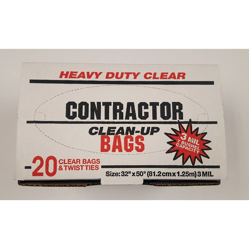 Primrose Plastics 42 gal Contractor Bags Twist Tie 20 pk