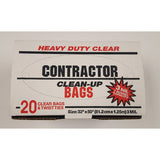 Primrose Plastics 42 gal Contractor Bags Twist Tie 20 pk
