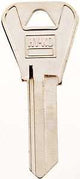 Hy-Ko 11010WR3 Key Blank, Brass, Nickel, For: Weiser Cabinet, House Locks and Padlocks, WR3 Key Number, Pack of 10