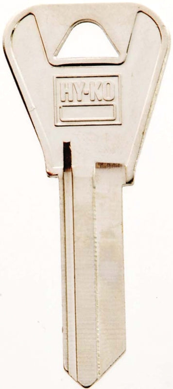 Hy-Ko 11010WR3 Key Blank, Brass, Nickel, For: Weiser Cabinet, House Locks and Padlocks, WR3 Key Number, Pack of 10