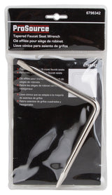 ProSource PMB-503-3L Wrench, 3/16 in Head, 6 in L, Steel, Nickel Plated