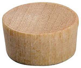 Waddell 8300.25-CS Screw Hole Plug, Birchwood, Pack of 8