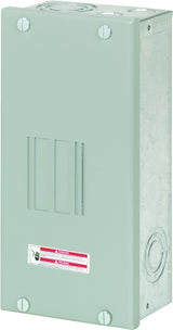 Cutler-Hammer BR BR24L70FP Load Center, 70 A, 2 -Space, 4 -Circuit, Main Lug, NEMA 1 Enclosure, Flush Mounting