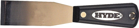 Hyde 2200 Putty Knife, 1-5/16 in W Blade, HCS Blade, Nylon Handle