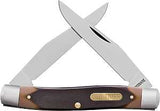 Old Timer 77OT Folding Pocket Knife, Duel Clip Point with Nail Pull Blade, 6.9 in OAL, 3 in L Blade, 2-Blade