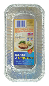 EZ Foil 5 in. W X 9 in. L Loaf Pan Silver, Pack of 12