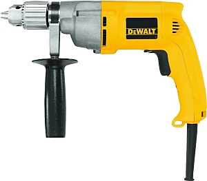 DEWALT DW245 Electric Drill, 7.8 A, Keyed Chuck, 1/2 in Chuck