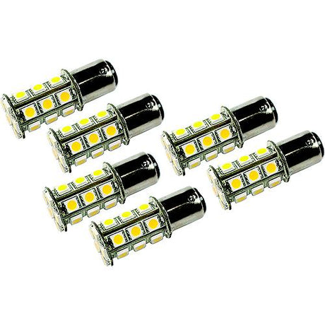 Diamond Group DG7262261VP Multidirectional Radial Tower LED Bulb, BA15D