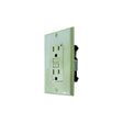 Diamond Group GFI Receptacle w/Light, White