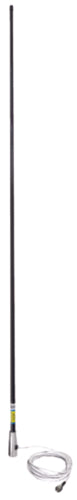 Seachoice 19719 VHF Fiberglass Antenna With Cable, 8', Black