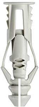 Cobra Anchors 171S Wall Anchor, Polyethylene, Chrome, 35 lb, 5/PK