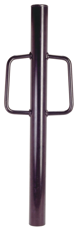 SpeeCo S16110900 Series T-Post Driver, 2 in Dia x 30 in H Dimensions, Steel, Black
