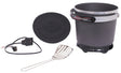 Presto 05411 Electric Deep Fryer, 1.4 L, 1500 W, 1-Fry Basket, Black