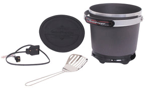 Presto 05411 Electric Deep Fryer, 1.4 L, 1500 W, 1-Fry Basket, Black