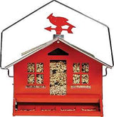 Perky-Pet Squirrel-Be-Gone II 338 Wild Bird Feeder, Country, 8 lb, Metal, 14 in H, Pole