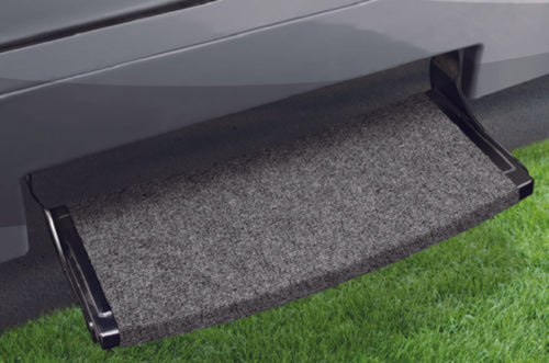 Prest-O-Fit 20381 Outrigger Radius XT RV Step Rug, Walnut Brown