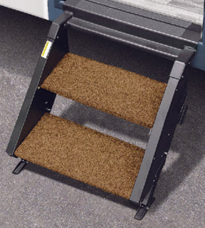 Prest-O-Fit 20501 Trailhead RV 2-Step, 17.5" Step Rug For MORryde Stepabove, Buckskin Brown