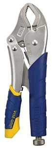 Irwin Fast Release 11T Locking Pliers, 10 in OAL, 1-7/8 in Jaw Opening, Ergonomic Handle, 5/8 in W Jaw, 1-15/64 in L Jaw