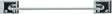 Decko 38120 Towel Bar, 12 in L Rod, Steel, Chrome-Plated, Surface Mounting
