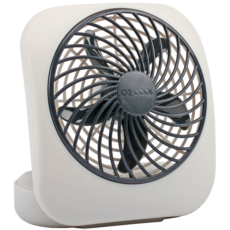 O2Cool 6.29 in. H X 5 in. D 2 speed Personal Fan, Pack of 6