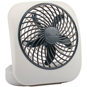 O2Cool 6.29 in. H X 5 in. D 2 speed Personal Fan, Pack of 6