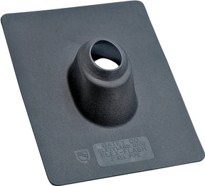 Hercules 14038 Roof Flashing, 13-1/4 in OAL, 10 in OAW, 4 in Pipe, Thermoplastic