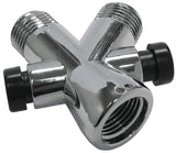 Plumb Pak PP825-7 Shower Arm Diverter, Plastic, Chrome-Plated