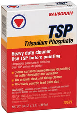 Savogran 10621 All-Purpose Cleaner, 1 lb Bag, Solid, White