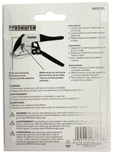 ProSource PE-42-S-B-3L Cutter Blade, 2.5 mm Thick, Steel, Nickel Plated