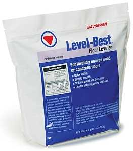 Savogran 12832 Floor Leveler, Off-White, 4.5 lb, Box