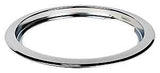 Camco USA 00303 Trim Ring, 6 in Dia, Chrome, For: Metal or Porcelain Pans and GE/Hotpoint Electric Ranges
