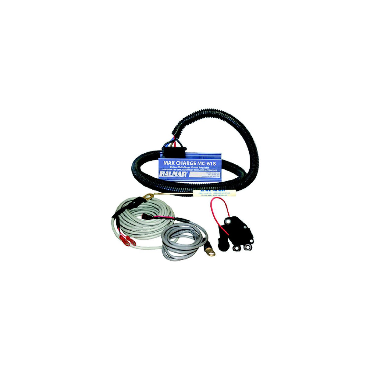 Max-Charge MC614 Voltage Regulator, 24V w/Harness