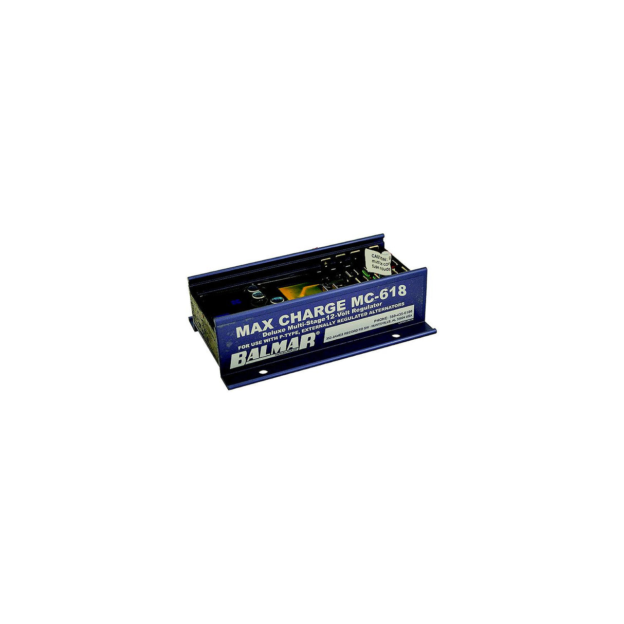 Balmar MC618HC Max Charge MC618 Voltage Regulator w/ Harness, 12V