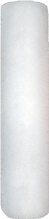 Linzer RC100-9 Roller Cover, 3/16 in Thick Nap, 9 in L, White