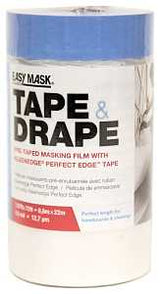 Trimaco 949460 Masking Film, 22 m L, 0.6 m W, 0.5 mil Thick, Clear