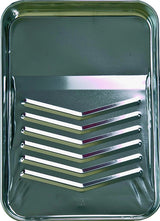 Linzer RM400 Paint Tray, 11-1/4 in L, 15-1/4 in W, 1 qt, Metal