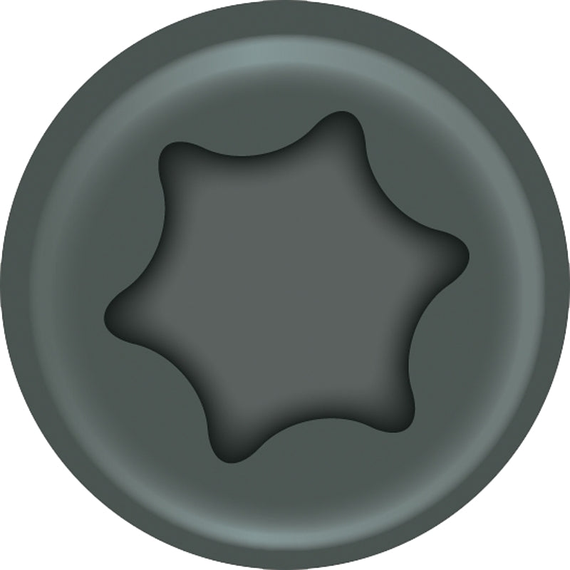 ProFIT 0297134/281134 Deck Screw, #8 Thread, 2 in L, Coarse Thread, Bugle Head, Combo Drive, Sharp Point, Gray