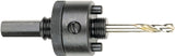 Milwaukee 49-56-7055 Hole Saw Arbor, 5/8-18 Thread, 7/16 in Shank, Hex Shank, Steel