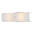 Boston Harbor V88WH02-4413H-3L Bracket Wall Light Fixture, 75 W, 2-Lamp, A19 or CFL Lamp, Steel Fixture, White Fixture