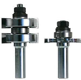 Freud 99-036 Router Bit Set, 3-1/4 in OAL, 1/2 in Dia Shank, Carbide