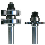 Freud 99-036 Router Bit Set, 3-1/4 in OAL, 1/2 in Dia Shank, Carbide