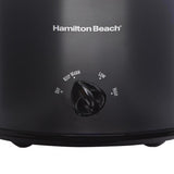 Hamilton Beach 3 qt Black Stoneware Slow Cooker, Pack of 2