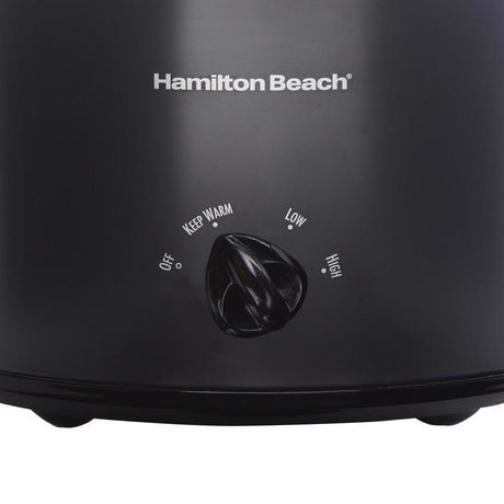 Hamilton Beach 3 qt Black Stoneware Slow Cooker, Pack of 2